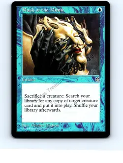 Mask of the Mimic [x2] Blue Uncommon Stronghold MTG NP Near Mint or Better - Image 1