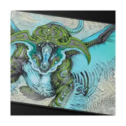 Ultra Pro Official MtG Playmats Tarkir Drag Stitched Playmat - Ureni Song New - Image 2
