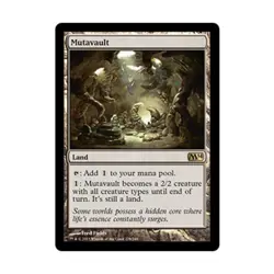 WOTC MtG M14 Mutavault (R) (Foil) EX - Image 1