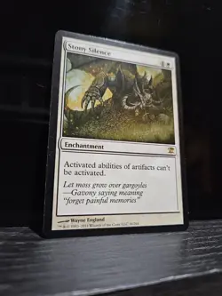 MTG Stony Silence - Innistrad - Near Mint - Image 1