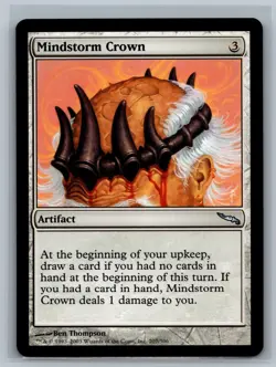 Magic The Gathering Mirrodin Mindstorm Crown #207/306 MTG TCG CCG - Image 1