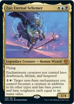 Zur, Eternal Schemer (Regular, #228, NM) Dominaria United (DMU), MTG - Image 1