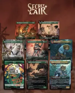 🧙Featuring: Not A Wolf Secret Lair Sealed MTG - Image 1