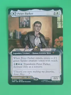 Peter Parker Amazing Spiderman MTG Disney Exclusive Event Promo Non-Foil Onhand - Image 1