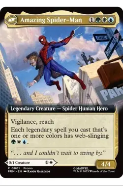 Peter Parker Amazing Spiderman MTG Disney Exclusive Event Promo Non-Foil Onhand - Image 3