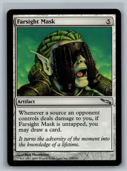 Magic The Gathering Mirrodin Farsight Mask #170/306 MTG TCG CCG - Image 1