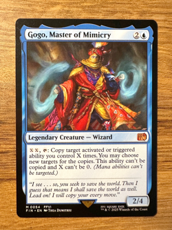 Magic MTG Final Fantasy Gogo, Master of Mimicry #54 *NON-FOIL* Mythic Rare - Image 2
