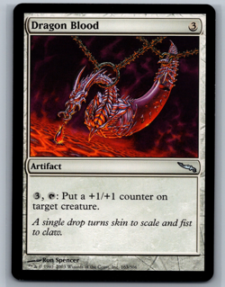 Magic The Gathering Mirrodin Dragon Blood #163/306 MTG TCG CCG - Image 1