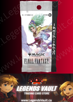 MTG FF - Final Fantasy Collector Booster Pack Japanese Sealed - Image 1