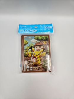 Pikachu 64 Sleeves Japanese Pokemon Center Exclusive Sealed - Image 1