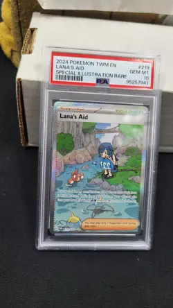 2024 LANA'S AID SPECIAL ILLUSTRATION TWILIGHT MASQUERADE POKEMON PSA 10 #219 - Image 4