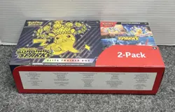 Pokemon TCG Surging Sparks ETB + Booster Bundle Costco 2-Pack Sealed - Image 5