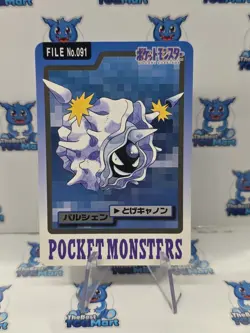 Pokemon Carddass Cloyster File No.91 Pocket Monsters Japanese LP - Image 1