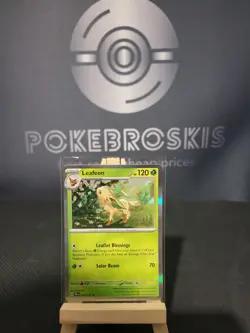Leafeon 005/131 - Holo Rare - Pokemon TCG Prismatic Evolutions - Image 1
