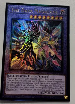 The Dark Magicians - RA04-EN054 - Platinum Secret Rare - 1st Edition - Yugioh - Image 1