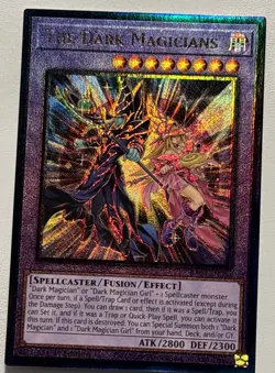 The Dark Magicians - RA04-EN054 - Platinum Secret Rare - 1st Edition - Yugioh - Image 4