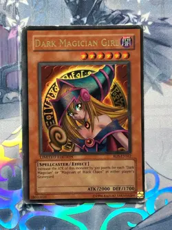 RDS-ENSE2 Dark Magician Girl Limited Edition Ultra Rare Heavy Played! YuGiOh TCG - Image 1