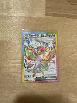 Pokemon TCG Flygon EX Holo Ultra Rare Card 222/191 Sv08: Surging Sparks Nm - Image 1