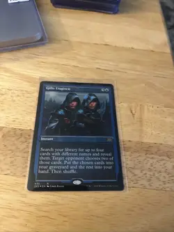 Magic: The Gathering Gifts Ungiven Card - Instant Spell Foil Etch - Image 1