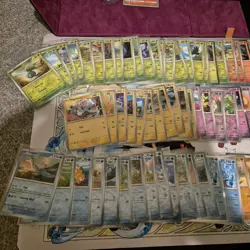 Pokemon TCG Obsidian Flames Reverse Holo bulk Bundle No Duplicates 135 Cards - Image 1