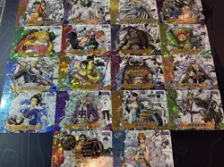 One Piece Set of 18 Collectible Character Anime SSR Cards CCG UR Full Art - Image 1