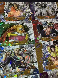 One Piece Set of 18 Collectible Character Anime SSR Cards CCG UR Full Art - Image 2