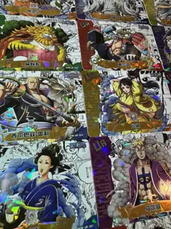 One Piece Set of 18 Collectible Character Anime SSR Cards CCG UR Full Art - Image 5