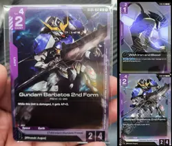Gundam Card Game Starter Deck Iron Bloom Gundam Barbatos & With Iron and Blood - Image 1