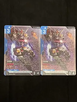 Gundam ST01-001 Legend Rare NM Gundam Card Game Starter Deck 1 Heroic Beginnings - Image 1
