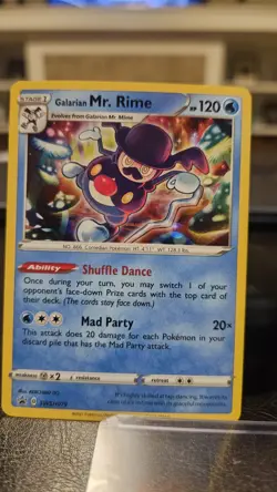Galarian Mr. Rime SWSH079 SWSH: Sword & Shield Promo Cards Holo Pokemon - Image 1