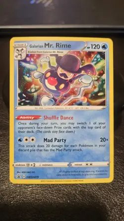 Galarian Mr. Rime SWSH079 SWSH: Sword & Shield Promo Cards Holo Pokemon - Image 2