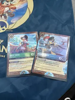 Donald Daisy Duck Lorcana Promo Cards Disney Cruise Line Treasure With Bag! - Image 2