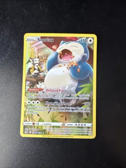 Snorlax TG10/TG30 SWSH Lost Origin Trainer Gallery Ultra Rare Holo Pokemon Card - Image 1
