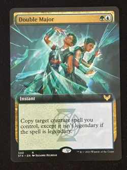 1x MTG Double Major (Extended Art) - Strixhaven: School of Mages (STX) #340 - Image 1