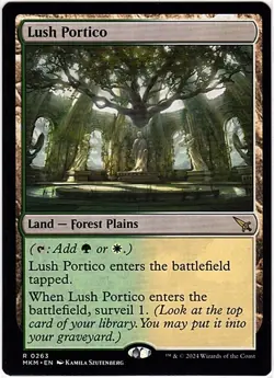 MTG Murders at Karlov Manor Lush Portico (Rare) - Image 1