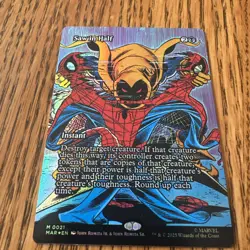 Saw in Half X1 BORDERLESS FOIL -NM/M- Marvel Eternal-Legal - Image 1