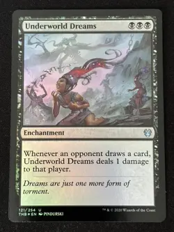1x MTG Underworld Dreams (Foil) - Theros Beyond Death (THB) #121 - Magic - Image 1