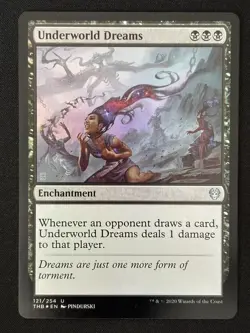 1x MTG Underworld Dreams (Foil) - Theros Beyond Death (THB) #121 - Magic - Image 5