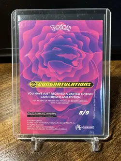 2024 Pokemon Pokedex 3 Blue #249 Shadow Lugia 8/9 Limited Edition NM - Image 5