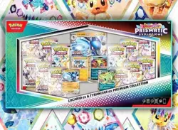 Pokemon TCG Prismatic Evolutions: Lucario Ex & Tyranitar Ex Premium Collection - Image 1