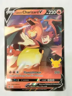 Lance's Charizard V - SWSH133 Pokemon SWSH: Sword & Shield Promo Cards Promo NM - Image 1