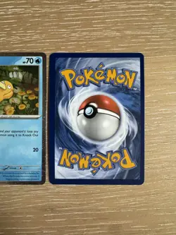 Pokemon TCG Mega Evolutions Psyduck 007 Golduck 008 Black Star Promo Holo - Image 5