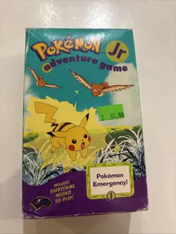 Vintage Pokemon Jr Adventure Game ~ Pokemon Emergency! Nintendo Milton Bradley - Image 1
