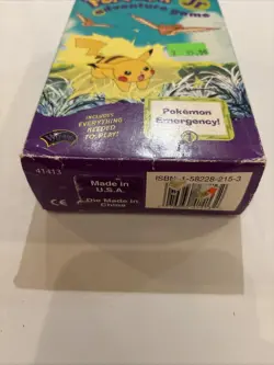 Vintage Pokemon Jr Adventure Game ~ Pokemon Emergency! Nintendo Milton Bradley - Image 2