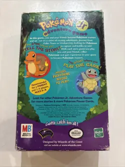 Vintage Pokemon Jr Adventure Game ~ Pokemon Emergency! Nintendo Milton Bradley - Image 5