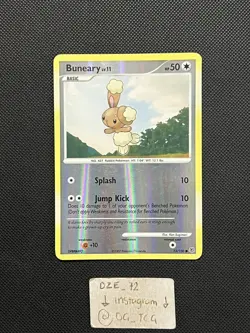 Pokemon Diamond & Pearl 2007 - Buneary Lv.31 - 73/130 - Reverse Holo - LP/NM - Image 1