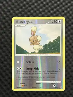 Pokemon Diamond & Pearl 2007 - Buneary Lv.31 - 73/130 - Reverse Holo - LP/NM - Image 2