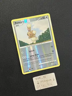 Pokemon Diamond & Pearl 2007 - Buneary Lv.31 - 73/130 - Reverse Holo - LP/NM - Image 3