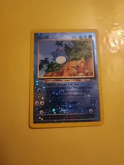 💦 SWIRL MARILL Southern Islands 11/18 Reverse Holo Rare Pokemon vintage EUC - Image 1