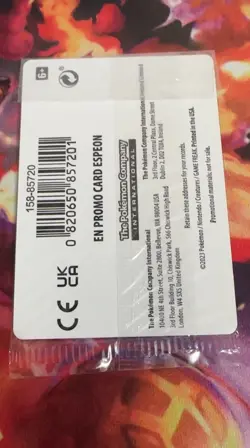 Espeon (Best Buy Exclusive) 086/197 Pokemon Obsidian Flames Stamped Sealed Promo - Image 2